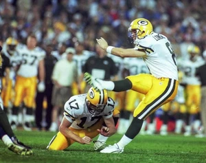 Ryan Longwell Original 35mm Negative Superbowl 32 Green Bay Packers - Picture 1 of 3
