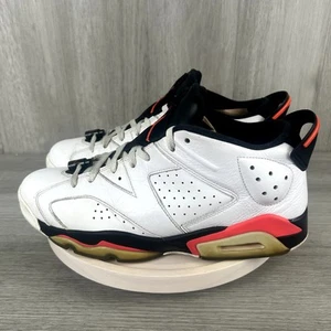 Nike Air Jordan 6 Retro Low Infrared White Black Herren 12 304401-123 Sneaker - Bild 1 von 10