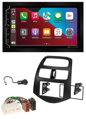 ESX 2DIN DAB USB MP3 Bluetooth Autoradio für Chevrolet Spark KLM 2012-2013 - Bild 1 von 4