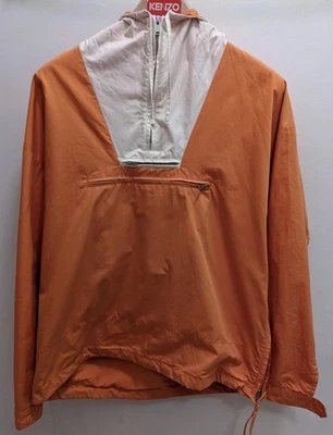 J Crew 限量版 1989 Heritage 棉 Anorak 橙色男式 S 码 — 第 1/4 张图片