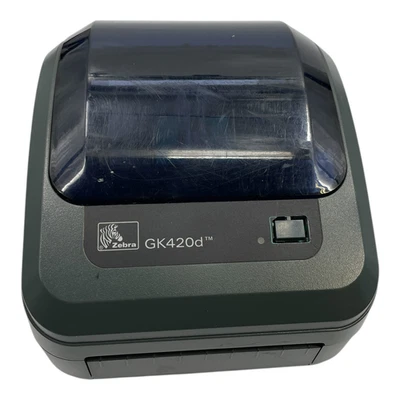 Zebra GK420D Thermal Transfer Printer gk42-202210-000 #SC7787 - Image 1 of 4