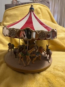 Hallmark Carousel Display and Ornaments and Boxes - Picture 1 of 10