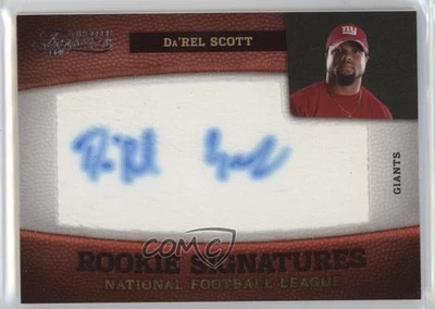2011 Panini Timeless Treasures Signatures /294 Da'Rel Scott #153 Rookie Auto RC - Image 1 of 2