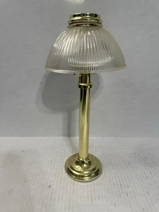 Lámpara vela luz gas latón vintage Partylite P0473 - sin vela - Imagen 1 de 7