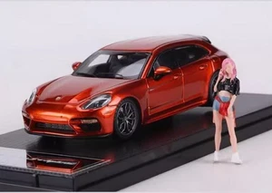 Liberty Maßstab 1:64 Porsche Panamera Turbo S orange Diecast Auto Modell Spielzeug - Bild 1 von 6