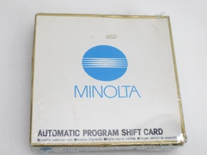 Minolta Creative Expansion Cards - Automatic Program Shift Card - Picture 1 of 2