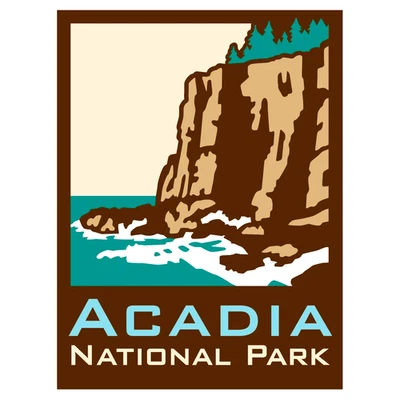 Acadia National Park 4 inch Decal Sticker / Maine *Free Shipping - Image 1 of 2