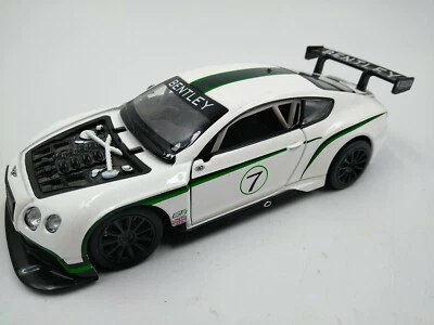 宾利欧陆 GT3 型号 1: 24 比例缺失罩损坏锅炉  — 第 1/4 张图片