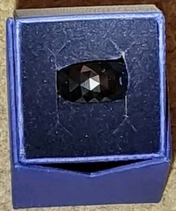 Swarovski Nirvana Ring Black Rose-Silver Tone Finish - Picture 1 of 1