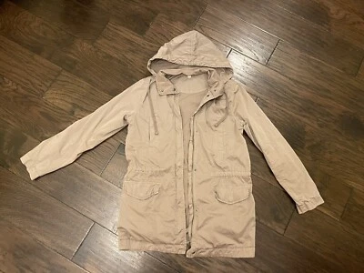 Chaqueta utilitaria James Perse para mujer talla 3 grande ligera forrada con cremallera a presión Foto 1 de 4