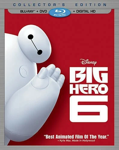 Big Hero 6 (Blu-ray, 2014)