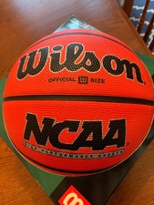 Wilson Ncaa High Performance Rubber 29.5" Official Size Basketball New in Box