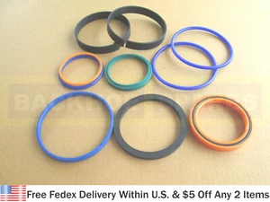 JCB PARTS -HYDRAULIC CYL SEAL KIT 60MM ROD x 100MM CYL (991/00145 991/00107) - Picture 1 of 11