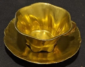 Rosenthal Versailles Heavy Gold Tea Coloured Tea Cup & Saucer Set - Picture 1 of 8