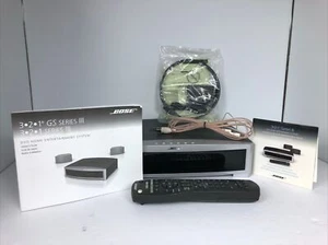 BOSE AV 3-2-1 Media Center Receiver mit Fernbedienung, Antenne, Disc 321 Serie GETESTET - Bild 1 von 5