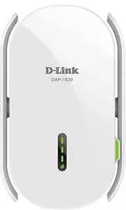 D-Link WiFi Range Extender, AC2000 Mesh Plug In Wall Signal Booster, Dual Band - Picture 1 of 4
