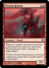 4x Hissing Iguanar MTG Shards of Alara NM Magic Regular