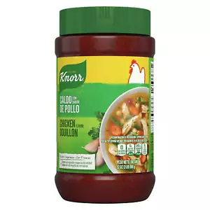 Knorr Shelf Stable Granulated Chicken Bouillon, 32 oz Jar - Picture 1 of 6