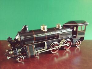 Rare Large 39cm BING Tin Electric Windcutter Locomotive Train Tinplate