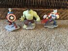 Marvel Disney Infinity Thor Hulk Captain America 2.0 Character Figure (W)
