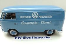 Motormax 79556 VW T1 Fourgonette " Ersatzteile - Service " Bleu Échelle 1 24