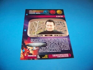 Star Trek The Next Generation "Lore" Star Trek Universe 1997 - Picture 1 of 2