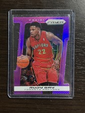 2013-14 Panini Prizm Purple Prizm Die Cut /49 RUDY GAY #142 Raptors UConn