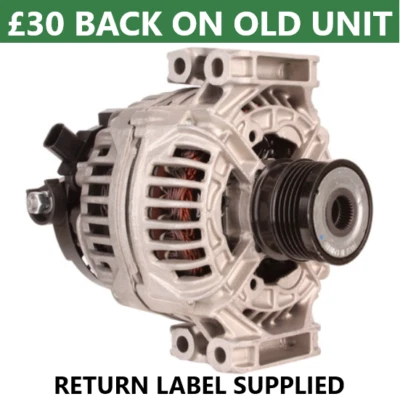 SAAB 9-3 1.8T / 2.0 BOSCH ALTERNATOR 12785604 93184952 93184953 0124525017 - Image 1 of 4