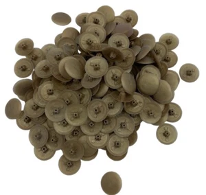 Tapas de cubierta Bifix™ marrón cobre atornillado Pozi Phillips a presión 6-8 g Pz2 Ph2 fijación de empuje - Imagen 1 de 3