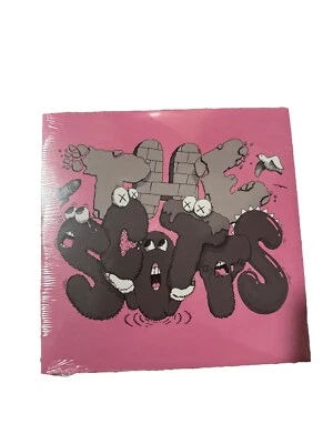 Kaws для Travis Scott & Kid Cudi «The Scotts» сингл 7 дюймов винил (розовый) EPIC RECORD - Изображение 1 из 2