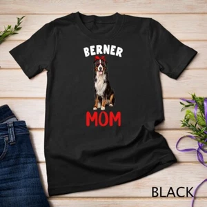 Berner Mama Mama Berner Sennenhund Liebhaber Besitzer lustig Damen Unisex T-Shirt - Bild 1 von 15