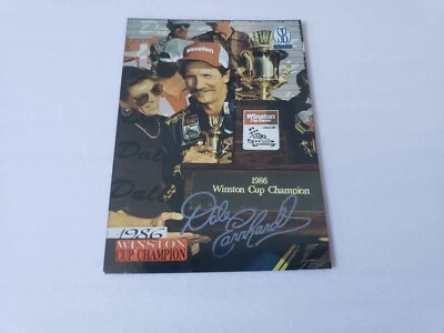 Dale Earnhardt 1996 Score Board #2 Card NASCAR - Image 1 of 2