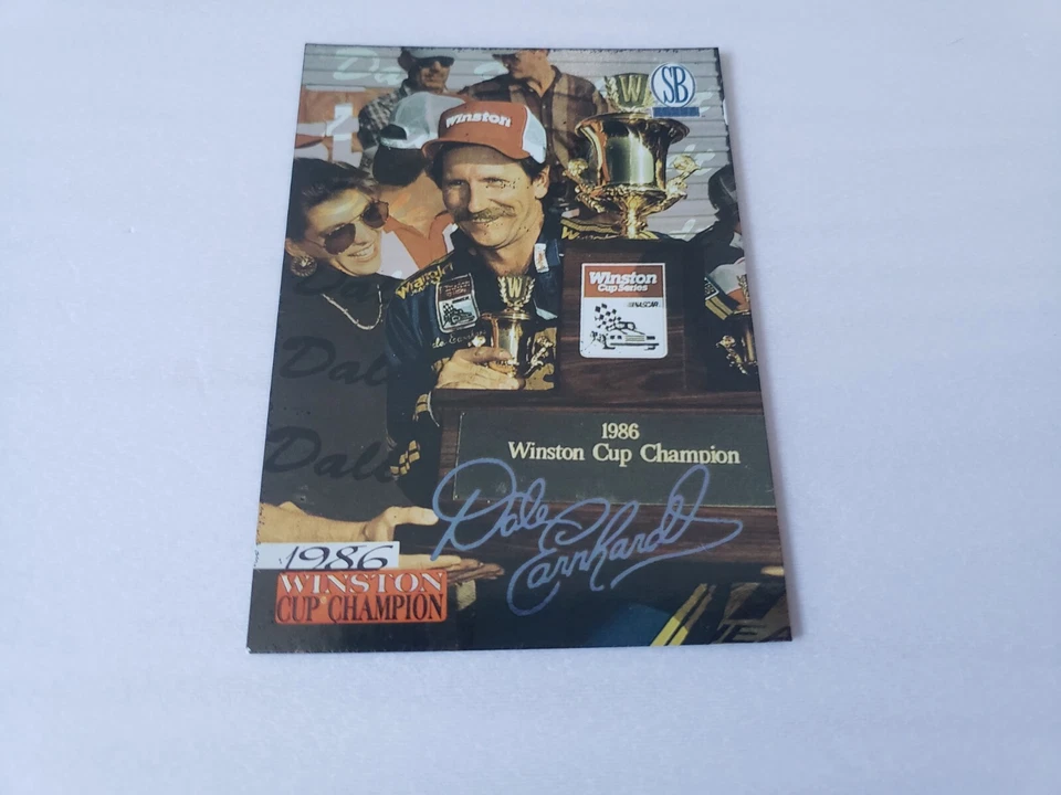 Dale Earnhardt 1996 Score Board #2 Card NASCAR - Image 1 of 2