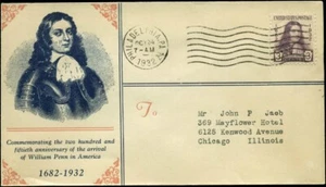 US FDC #724 Planty #25 Cachet Philadelphia, PA - Picture 1 of 1