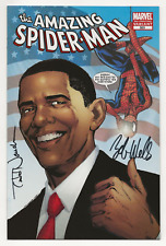 Marvel Comics AMAZING SPIDER-MAN #583 third printing signed Wells Nauck