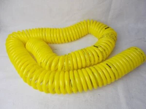 Polyurethane Recoil Hose Yellow 1/4" ID  60 Ft. Bulk  Nycoil 24602 - Picture 1 of 6
