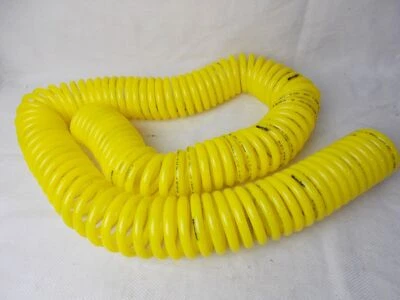 Polyurethane Recoil Hose Yellow 1/4" ID  60 Ft. Bulk  Nycoil 24602 - Image 1 of 4