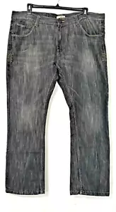 Jeans uomo vintage DODECA Baggy Skater Y2K grunge nero - taglia 42x32 - Foto 1 di 7