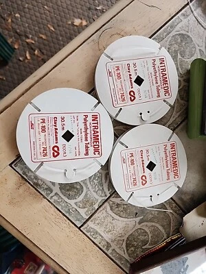 Lote de Tubo de Polietileno Intramedic™ PE-100 Arcilla Adams NO RADIOPACO Foto 1 de 4