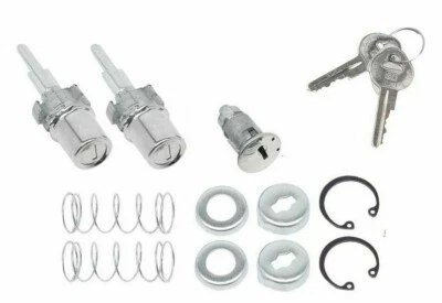 Ignition and 2 Door Lock Set 1960-1966 Chevy/GMC Pickup Trucks and Suburbans - Image 1 of 3