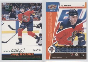 1999-00 Pacific Emerald Green /199 Oleg Kvasha #174