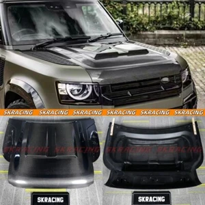 Carbon Fiber Front Hood Panels Cover For Land Rover Defender 90 110 130 2020-24 - Bild 1 von 26