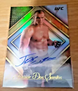 Junior Dos Santos 2024 Topps Gold Label Golden Greats autograph (#d 108/199) - Picture 1 of 1