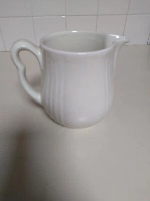 Jarra de colección Yellow Ware 32 oz todo uso acanalada estilo decorativo EE. UU. Foto 1 de 4