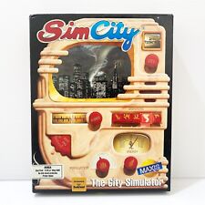 Simcity + Box & Manual - Amiga - Free Postage