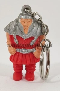 MASTERS OF THE UNIVERSE MOTU RAN MAN KEYCHAIN PVC PORTACHIAVI VINTAGE 1984 - Picture 1 of 3