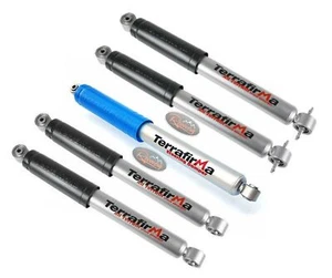 DISCOVERY 2 TD5 - TERRAFIRMA DAMPER SET ALL TERRAIN SHOCKS + STEERING DAMPER - Picture 1 of 1