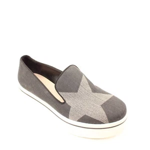 Stella McCartney Women's Size 36 Canvas Graphic Print Loafers Sneakers - Picture 1 of 5