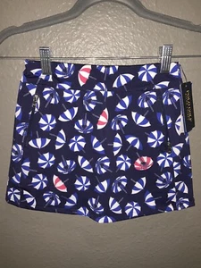 POLO RALPH LAUREN Girls Blue Print Golf Skirt Size 6X NWT - Picture 1 of 3