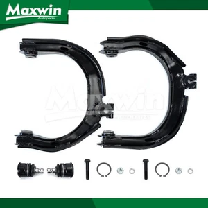 New 4 Pcs Front Upper Control Arms & Ball Joint fit GMC Envoy Chevry Saab 9-7x - Picture 1 of 13